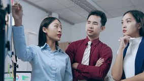 Business team analyzing financial charts and graphs, discussing project strategy and working together in office meeting room - Powered by Shutterstock - Get 15% off with code: PIKWIZARD15