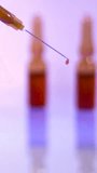  Super Slow Motion Droplet Formation On Needle Pink Lighting - Powered by Shutterstock - Get 15% off with code: PIKWIZARD15