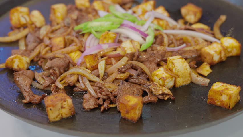 Northwest China Qinghai and Gansu Regional Night Market Street Food with Vibrant Local Flavors and Lively Atmosphere