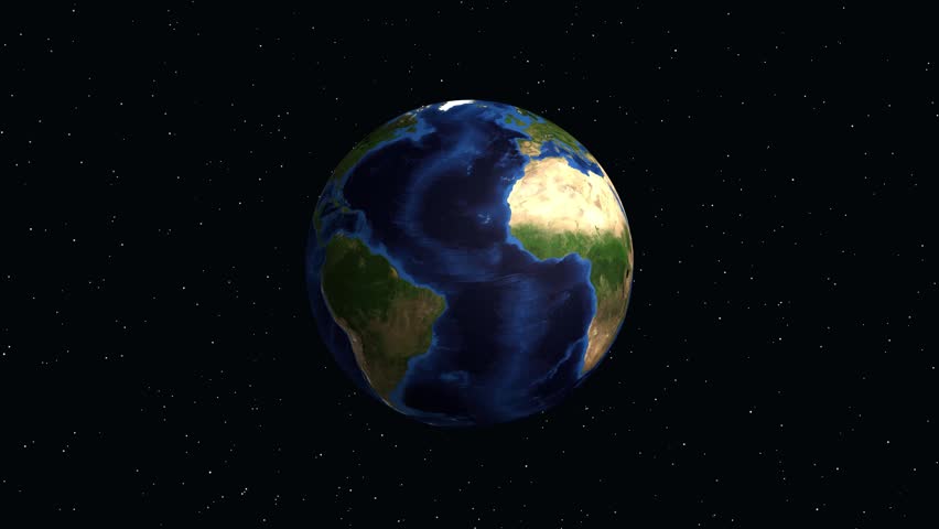 A digital globe rotates and zooms into Central America, highlighting Belmopan with informational text
