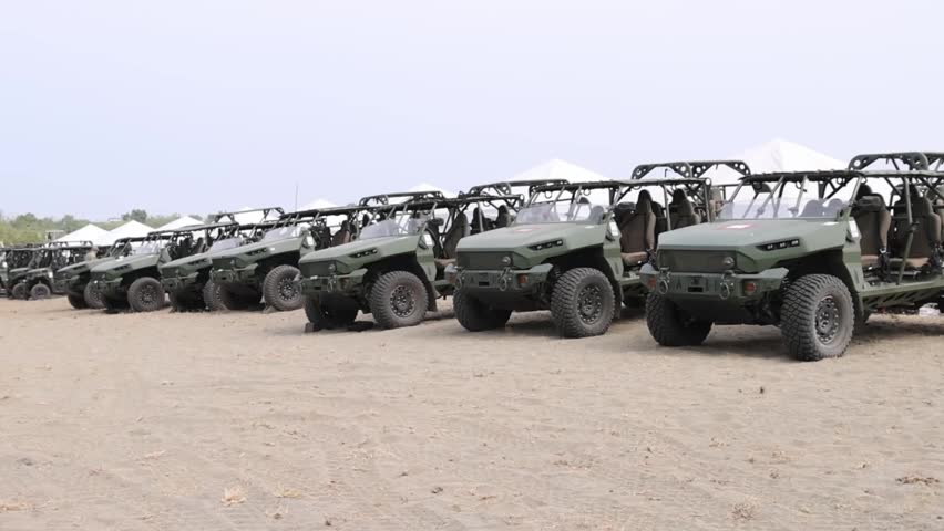 U.S. Soldiers and Philippine Army soldiers conduct reconnaissance of infiltration routes and fighting positions.