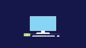 Cyber Security Animation Showing Hacker Attempting to Steal Money and Private Data, Online Fraud Protection Concept for Websites, Apps, and Tutorials - Powered by Shutterstock - Get 15% off with code: PIKWIZARD15