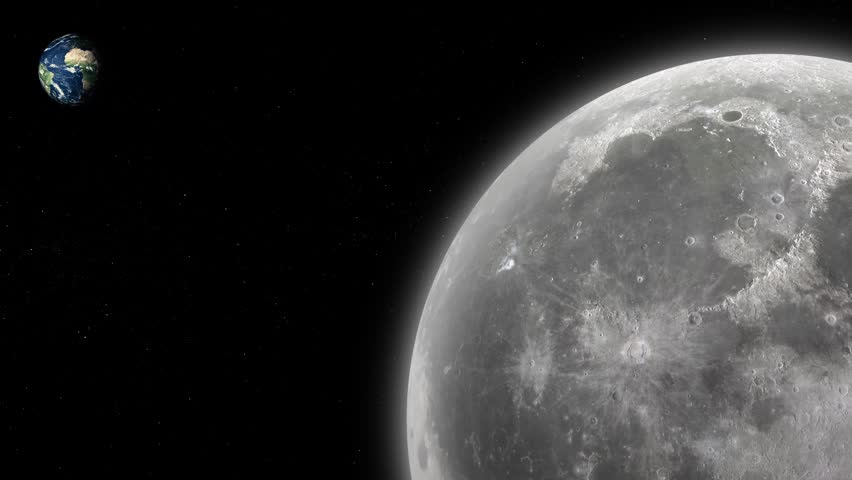 Earth Viewed from the Moon