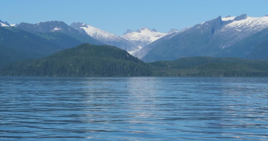 Beautiful landscape of Alaska in a sunny summer day.