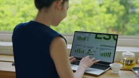 Analyzing Data Trends Home Office Digital Presentation Bright Workspace Eye-Level View Remote Work Solutions - Powered by Shutterstock - Get 15% off with code: PIKWIZARD15