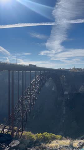 Perrine Memorial Bridge in Twin Falls, Idaho