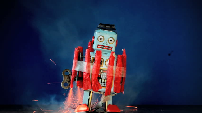  robot toy suicide bomber