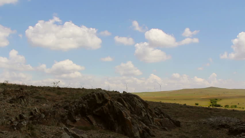 Extremely old rocky plateau (timelapse)