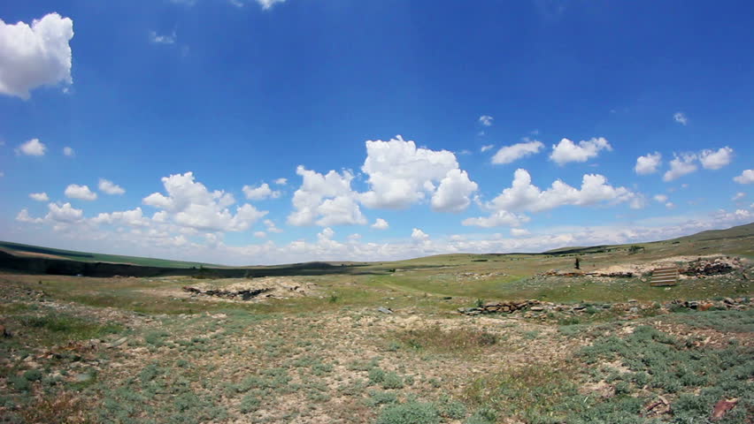 Extremely old rocky plateau (timelapse)