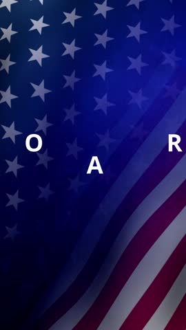 Patriotic Memorial Day vertical video featuring the United States flag with a respectful tribute message Remember their courage, honor their sacrifice.