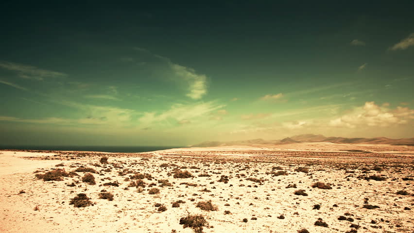 Desert in the Canary Islands