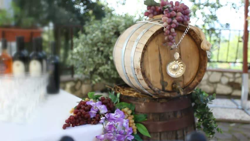 wine barrel