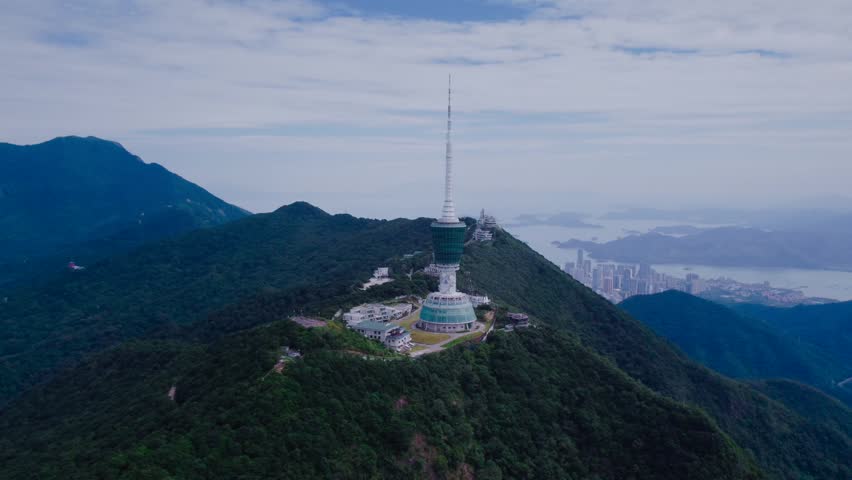 Orbit view from the mountain top