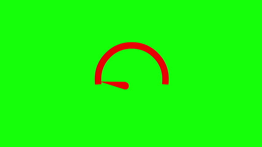 Speedometer gauge animation on green screen background
Animated speedometer gauge showing performance and measurement levels. Useful for analytics, progress, and business growth concepts.