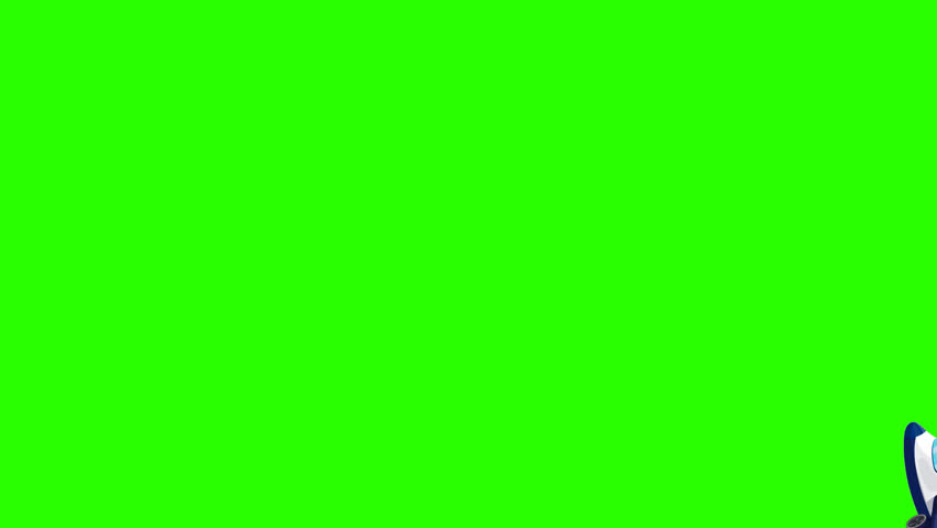 Cartoon Airplane Sticker on animation video