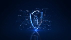 Cyber security virus cyber technology data protection business technology privacy. cybersecurity, secure access user's personal information for lock security system. Encryption online. 3D Illustration - Powered by Shutterstock - Get 15% off with code: PIKWIZARD15