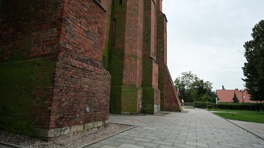 Gniezno Cathedral Facade And Interior
