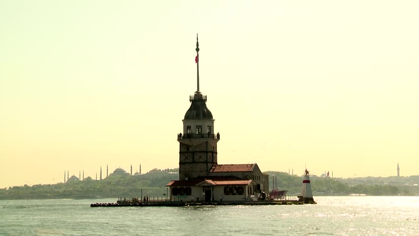 Istanbul Maiden Tower - Timelapse 