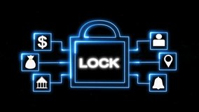 Digital Lock Data Security Infographic - Powered by Shutterstock - Get 15% off with code: PIKWIZARD15