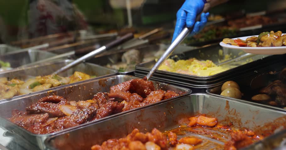 Fast food selling in Chinese restaurant in hong kong
