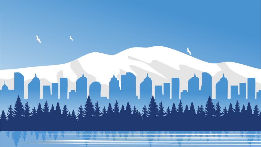 beautiful hill and city views in salt lake city utah