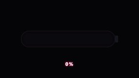 Animated loading bar with progress - Powered by Shutterstock - Get 15% off with code: PIKWIZARD15