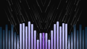 Dynamic abstract digital audio visualization with light beams and sound waves, perfect for music and technology themes. - Powered by Shutterstock - Get 15% off with code: PIKWIZARD15