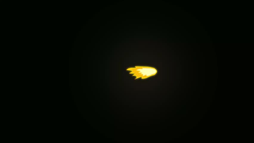 Gun Fire Elements, Blast Animation, Bullet firing cartoon 2D motion graphics animation (Chroma key loopable), gun shoot 2d animation on black screen ready to use