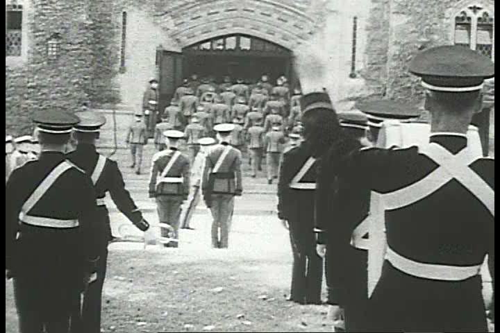 1940s - Newsreel story: West Point - Training cadets