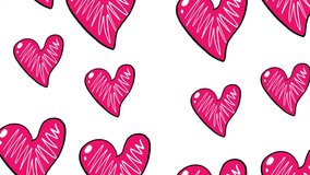 red hearts on white background - Powered by Shutterstock - Get 15% off with code: PIKWIZARD15