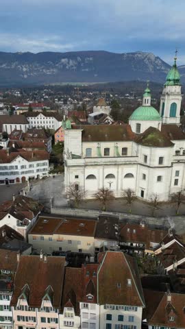 St. Ursus Cathedral in Solothurn, Switzerland of the Roman Catholic Diocese of Basel