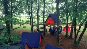 Camping Tent in the Forest - Powered by Shutterstock - Get 15% off with code: PIKWIZARD15
