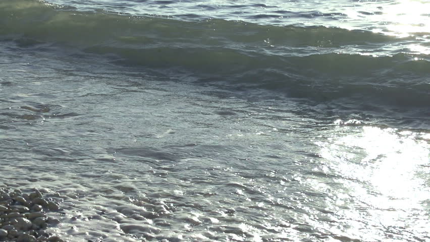 Ocean wave in slow motion, high speed reel