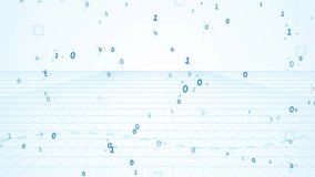 Abstract Digital Background with Falling Binary Code and Data Grid - Powered by Shutterstock - Get 15% off with code: PIKWIZARD15