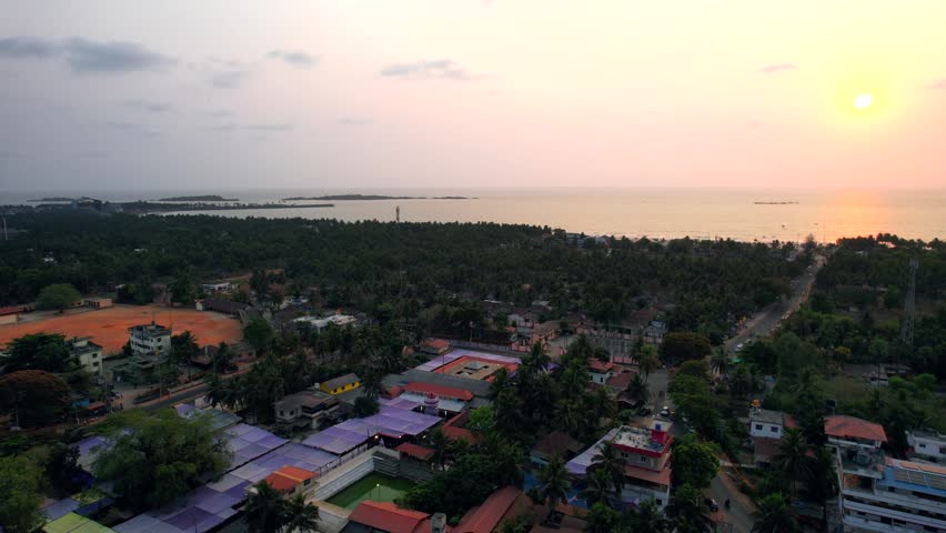 Malpe, Udupi, Karnataka, India - 26 March 2024 
Sri Vadabhandeshwara Temple, Malpe, Udupi