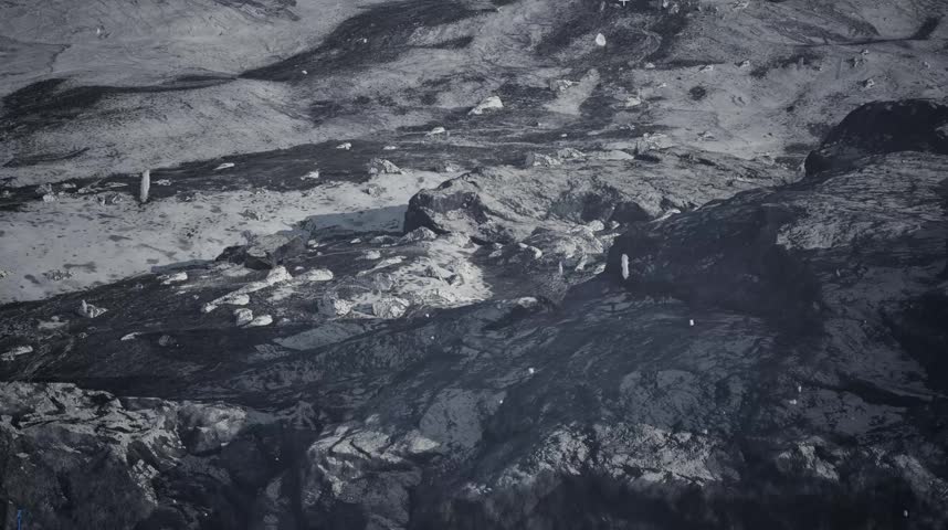 Mountain of snow with snow fall