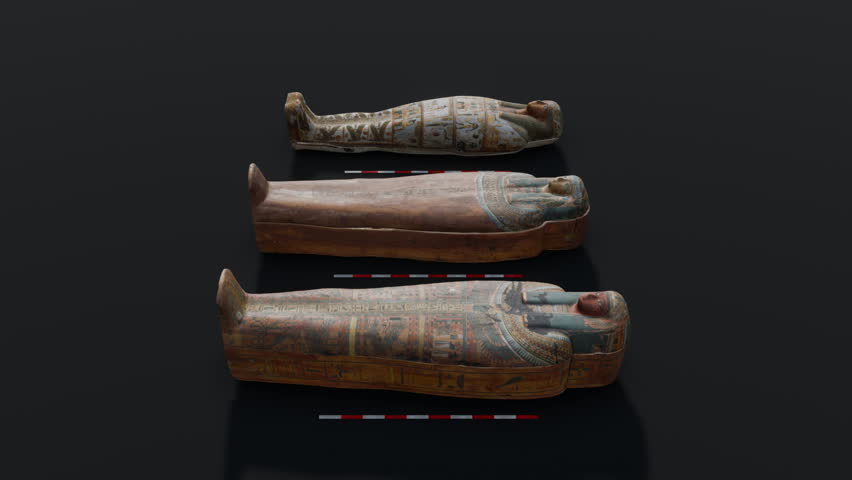 Coffins of Mummy History Background