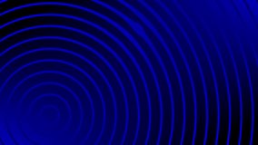 One blue droplet glides through moving concentric rings in a continuous loop, turning the abstract animation into a hypnotic journey of depth, rhythm, and liquid motion - Powered by Shutterstock - Get 15% off with code: PIKWIZARD15