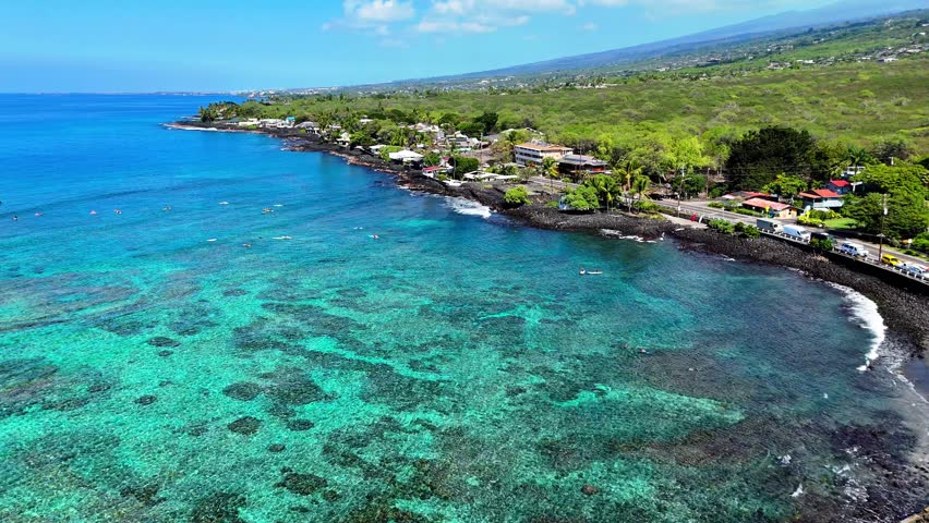 Aerial view of Kahalu