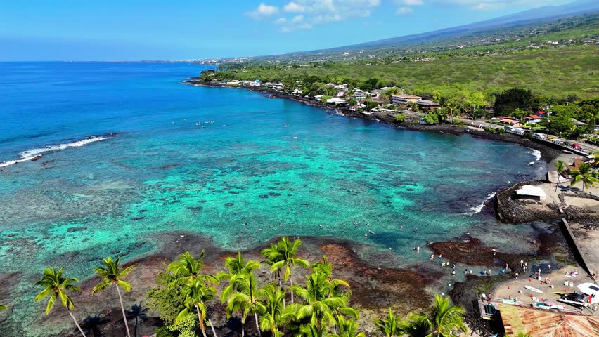 Aerial view of Kahalu