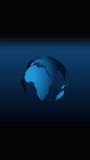 A futuristic digital globe with a glowing grid overlay on a dark background - Powered by Shutterstock - Get 15% off with code: PIKWIZARD15