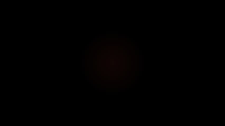 A cartoon character on a black background
