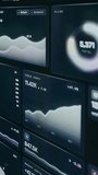 Digital analytics dashboard featuring various data visualization elements - Powered by Shutterstock - Get 15% off with code: PIKWIZARD15