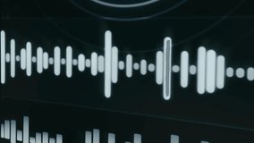 Sound wave visualizer, audio waveforms digital representation - Powered by Shutterstock - Get 15% off with code: PIKWIZARD15