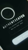 Secure login UI showing successful biometric iris match - Powered by Shutterstock - Get 15% off with code: PIKWIZARD15