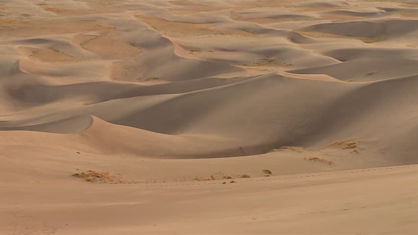 Sandy hills and sculpted dunes at Great Sand Dunes National Park, Colorado, USA