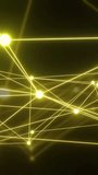 Vertical video: Camera moving revealing nodes, linking AI and user icons advancing, showing network. Robot, human, grid, neon, futuristic, collaboration, vertical video - Powered by Shutterstock - Get 15% off with code: PIKWIZARD15