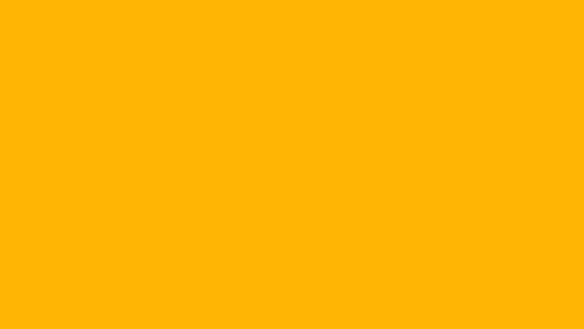 Vibrant 2D vector animation featuring stylized goat and cow heads moving across a bright yellow background Perfect for childrens educational videos agricultural marketing or playful social media motion graphics