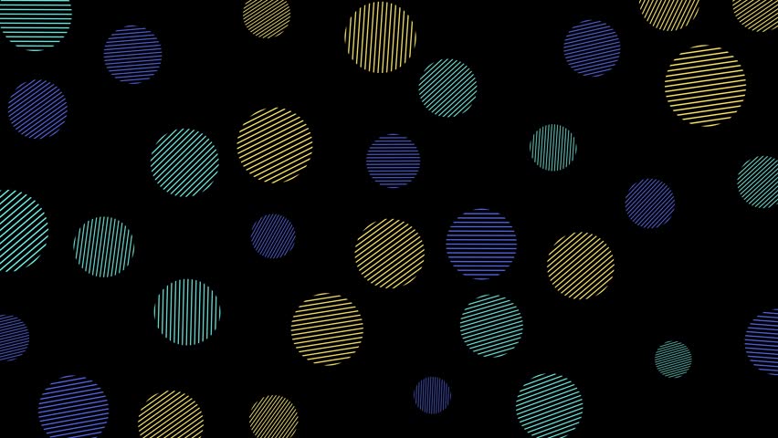 Retro 80s and 90s circle pattern with motion background and vibrant shapes, ideal for posters, wallpapers, websites, and digital banners.