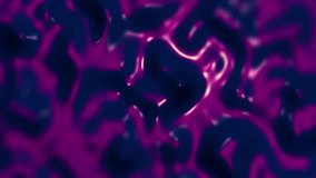 Purple and black liquid ripples with glossy metallic texture in abstract fluid motion seamless loop background - Powered by Shutterstock - Get 15% off with code: PIKWIZARD15
